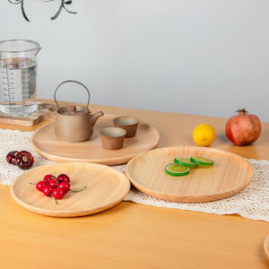 Toptan tek kullanımlık ahşap plaka çanak gravür tekniği ev şeker tabağı üreticinin tükürmek kemik kauçuk ahşap plaka çanak - Product Image 4