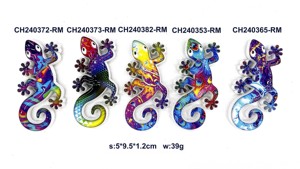 Logotipo personalizado, recuerdo turístico, lagarto de resina, forma de imán para refrigerador, estilo para uso doméstico, Escena de España y <span class=keywords><strong>Mallorca</strong></span> - Product Image 4