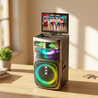 Unidad de Altavoz RMS Power de 50 W, Woofer de 12 Pulgadas + Tweeter, Amplificador Digital y Procesador Android 11, Listo para Fiestas, LED RGB