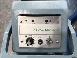 Máquina Selladora de Bolsas de Calor de Doble Cara, Eléctrica, Semiautomática, Neumática, Vertical, con Marco de Aluminio, Sellado por Calor, Química, HIPAC - Product Image 6