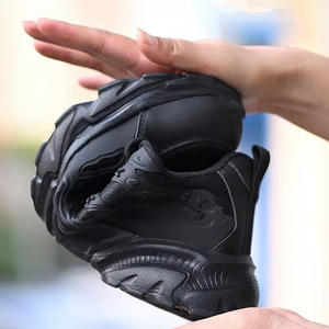 2025 New Oxford Genuine Leather Men's Business Office Dress <b>Shoes</b> Classic Versatile Winter Waterproof Knee-High Boots - Product Image 4