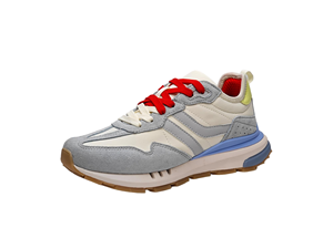 Baskets rétro personnalisées pour femmes avec logo – Chaussures épaisses OEM/ODM sous marque privée – Faible MOQ, patchwork en daim - Product Image 2