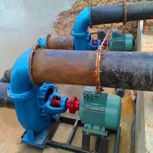 Bomba de Agua de Flujo Mixto con Motor Diésel para Riego Agrícola y Drenaje de Inundaciones, Máquina de Bombeo de Agua de Alta Capacidad - Product Image 6