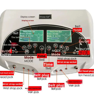 Hydrogen Quantum Foot Bath <b>Machine</b> EU US Plug Ionic Detox Spa Cell Cleanse Foot <b>Massager</b> for Home Wellness Daily Care Use - Product Image 3
