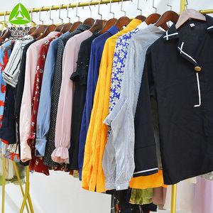 Vêtements de balles pour femmes Blouse en coton en vrac vêtements d'occasion - Product Image 4