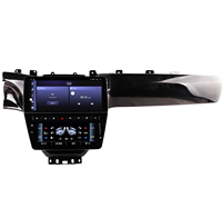 Tulis Dual IPS Touch Screen Cockpit untuk Maserati GranTurismo GT GC 2007-2017 Android 13 Head Unit Panel Kontrol AC