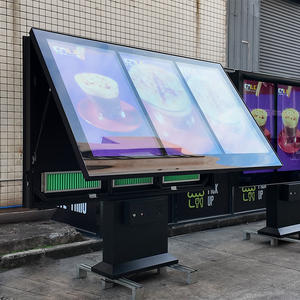 Pantalla LCD de Menú para <span class=keywords><strong>Autoservicio</strong></span> de 55 Pulgadas, de Bajo Consumo, con Control Remoto Plug-and-Play, 3000nits, IP65, para <span class=keywords><strong>Franquicias</strong></span> de Hamburguesas - Product Image 6