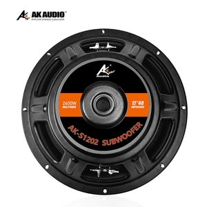 AK-S1202 Venta al por mayor <span class=keywords><strong>de</strong></span> fábrica, subwoofer <span class=keywords><strong>de</strong></span> audio para coche <span class=keywords><strong>de</strong></span> 12 pulgadas <span class=keywords><strong>de</strong></span> alta calidad, bobina dual, altavoz <span class=keywords><strong>de</strong></span> graves activo SPL, precio más barato en stock - Product Image 5