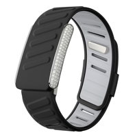 Correa de Silicona Impermeable de Dos Tonos con Diamantes de Lujo para Whoop 5.0, Venta al Por Mayor