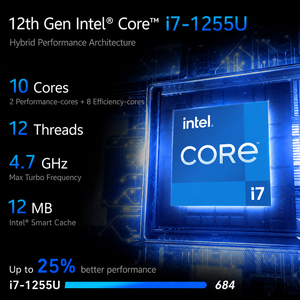 Portátil de Estación de Trabajo para Edición de Video, con Pantalla Táctil de 15.6 Pulgadas, Procesador Intel Core i7 1255u OEM de Fábrica, 16 GB de RAM, 512 GB de SSD, Ideal para Videojuegos - Product Image 4