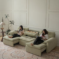 Modernes Chenier Elektrisches Sofa Wohnzimmer 2026 Neu Erweiterbar und Verstellbar Multifunktional Cremefarben Zero-Wall-Funktion