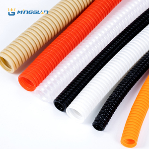 Tube Corrugé Ignifuge en PA/PE/Nylon Isolé et Flexible pour la Protection des Faisceaux de Câblage de Machines-Outils, Étanche et Robuste - Product Image 1
