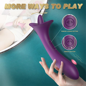 S-HANDE 舌舐めバイブレーター Gスポットバイブレーター クリトリス刺激器 舌舐めバイブレーター 女性用オナニーグッズ - Product Image 4