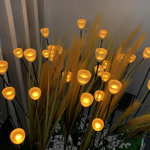 Lampu Taman Kustom, Cahaya Serat Optik Teknik Dekoratif Lampu Taman