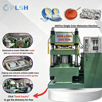 Nouvelle presse à mélamine industrielle de 400 tonnes pour la fabrication de vaisselle, d'assiettes, de bols, de mahjong, de dominos, presse hydraulique automatique de formage