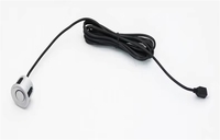 Sonde de capteur de stationnement de voiture avec radar de recul étanche 1 an, diamètre 25 mm, câbles de 2,2 m, installation facile, durable et fiable
