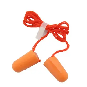 Hot Sales Washable Noise Reduce Ear Plugs Soft Foam Hearing Protection with cord noise cancellation Earplugs