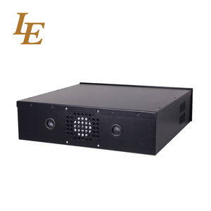 Caja de Seguridad con Ventilador para DVR de 18x18x5 Pulgadas, Caja Metálica Negra con Cerradura para Grabador de Video Digital Móvil MDVR, Protección para NVR/DVR - Product Image 5