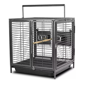 Fabriek Direct Aanpasbare Draagbare Vogel Reisdrager Met Handvat En Houten Baars Voor Dierenartsen En Reizen - Product Image 6