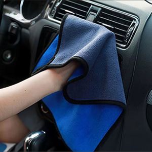 Serviette de lavage en polaire corail 100 % polyester personnalisée, 400 g/m², douce, séchage rapide, chiffon de nettoyage pour l'entretien automobile - Product Image 3