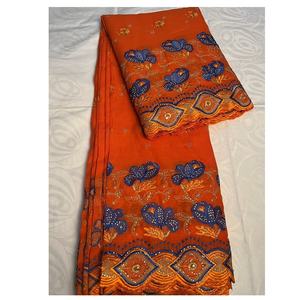 Prix d'Usine Tissu en <span class=keywords><strong>Dentelle</strong></span> Suisse Voile Africain Blanc avec Sequins et Lafaya Coton pour <span class=keywords><strong>Robe</strong></span> de Soirée Femme - Product Image 3