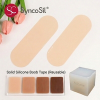 Nouvel Arrivage Bande Adhésive Ultra Fine à Adhérence Forte Effet Push-up Invisible pour le Corps et Cache-tétons en Silicone