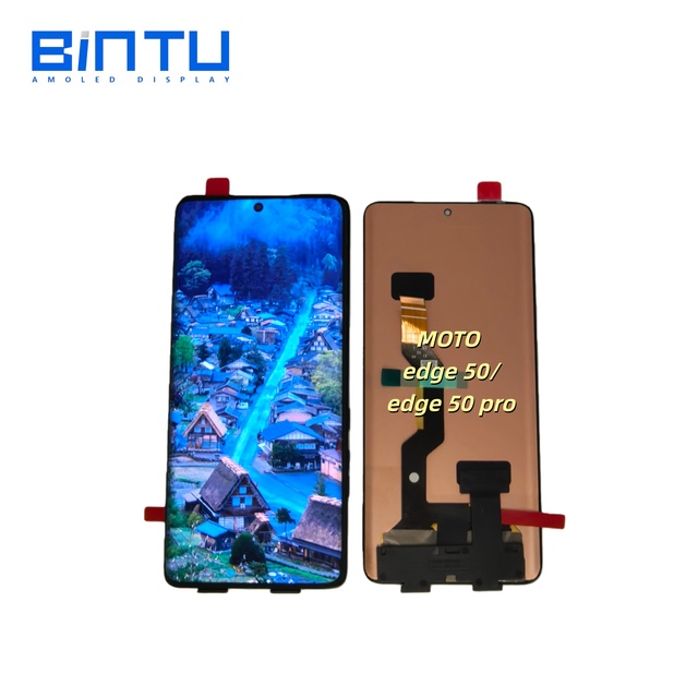 BINTU Factory Wholesale Mobile Phone Lcd Screen for Moto Edge 50 Pro Display Replacement Touch Lcd Screen 100% Tested
