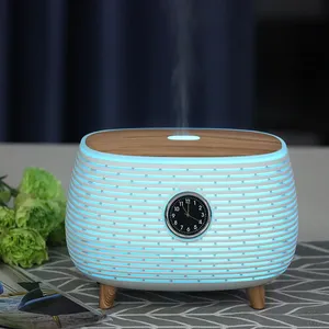 เครื่องเพิ่มความชื้น WiFi อัจฉริยะ Alexa Google Home ควบคุมด้วยเสียงด้วยเครื่องกระจายกลิ่นหอมของอากาศ Tuya พร้อมเครื่องเล่นเพลงและนาฬิกา - Product Image 2