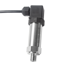 Transmetteur de pression d'eau, d'huile, de carburant, de gaz et d'air NPT 1/4 12-36V 4-20mA 0-600bar 60Mpa Capteur de convertisseur de pression en acier inoxydable