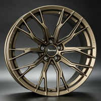 Jantes en alliage d'aluminium brossé SRD Bronze mat concave profond Forgées 17-20 pouces 5*114.3 pour TRD Lucid Tesla C63 AMG VIP BMW