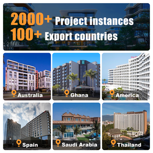 NVITAS Solid Wood Bathroom <strong>Vanities</strong> Sets Mdf Bathroom Cabinet Mdf Sink <strong>Vanity</strong> with Sink for Hotel Apartment Villa Project - Product Image 5