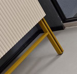 Lavandino di nuovo Design con comodino stile moderno doppio bagno lavandino da bagno vanità - Product Image 6