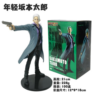Figurine d'action de 22 cm de Sakamoto Taro de l'anime SAKAMOTO DAYS, ce responsable d'entrepôt était à l'origine un des légendaire tueurs de la série de jouets - Product Image 6