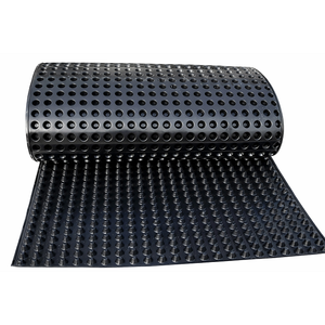 Feuille de drainage imperméable en HDPE à fossettes pour la protection des toitures industrielles, des sous-sols et des fondations, et le drainage souterrain - Product Image 3