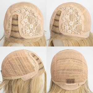 Bán Buôn Cao Cấp Kanekalon Futura Thẳng Chịu Nhiệt Sợi Ren Phía Trước Tóc Giả Glueless Dây Cước Ren Tóc Giả Ren Trong Suốt - Product Image 5