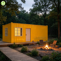Maison conteneur modulaire Goeasy à faible entretien, avec cuisine et séjour, aménagement personnalisé