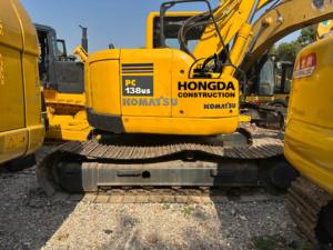 Belles pelles pelles sur chenilles d'occasion Komatsu Pc138us à vendre en bon état Komatsu Pc120 Pc128 Pc138 PC220 Machines de construction - Product Image 2