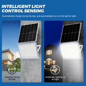 Nouveau produit NanDe : Projecteurs solaires puissants IP65 pour entrepôt, 100W, 200W, 300W, 400W – Fournisseur d'or - Product Image 3