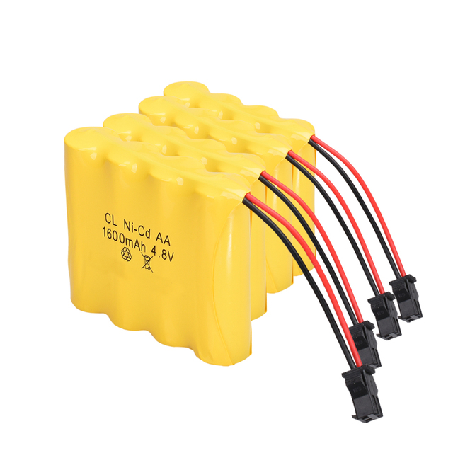 CROWN C Ni-CD AA 4.8V 700mAh Rechargeable Battery Pack AA Size 4.8V NiCD Battery
