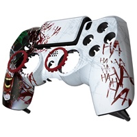 EXtremeRate Ghost Coque supérieure de remplacement personnalisée redessinée, coque avant, plaque frontale pour manette PS4 Slim Pro JDM-040/050/055