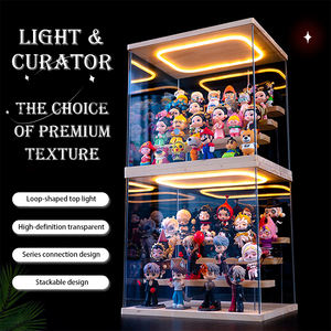 Exhibidor de Productos Personalizado con Retroiluminación LED, Caja de Acrílico y Plástico para Joyería, Exhibición en Museos, Ferias Comerciales y Eventos - Product Image 3