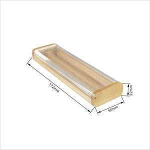 DS Handmade Wood MDF Rectangle Double Pen Storage <b>Box</b>-Customizable <b>Gift</b> & Craft Item Model DSP-1002 Factory Wholesale - Product Image 5