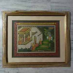 Peintures Peintes à la Main pour une Décoration Murale Élégante, avec une Expression Artistique Créative, une Composition Équilibrée et Intemporelle, en provenance d'Inde - Product Image 2