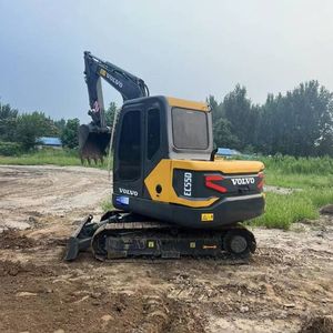 Mini pelleteuse Volvo EC55 d'occasion Chine Bon état Moteur Caterpillar Komatsu 5-8 tonnes Moteur de pompe à engrenages inclus - Product Image 2