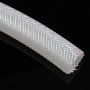 Manguera de Silicona Transparente de Grado Alimenticio, Tubo de Silicona Reforzado con Trenzado de 4-8 mm para Vacío y Leche - Product Image 4