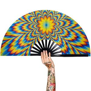 Luxurious Custom Printed Plastic Fan Hand Effect <b>Stick</b> Together Love Style - Product Image 6
