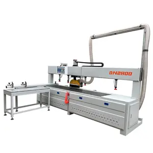 STR DN2800 Automatic 4-side Reciprocating Saw for Cutting Wood Door CNC Panel Saw Machine