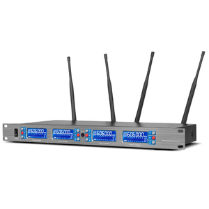 Giá tốt nhất dl2800 năng động không dây cầm tay <span class=keywords><strong>Microphone</strong></span> với 4 kênh cho nhà thờ Tai nghe - Product Image 6