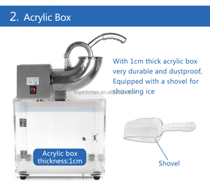 Máy Cạo Đá Thương Mại Chất Lượng Cao Máy Nghiền Đá Đa Chức Năng Máy Nghiền Đá Hạng Nặng Bán Chạy Nhất Máy Cạo Tuyết Hình Nón - Product Image 3