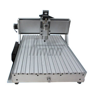 Machine de gravure CNC 6040 avec broche 2.2KW, moteur servo, contrôle Mach3, 3/4 axes, précision 0.02mm, en aluminium 6061-T6 - Product Image 2